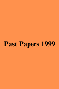 IB Past Papers 1999