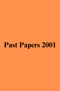 IB Past Papers 2001