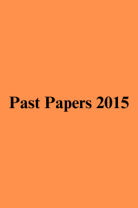 IB Past Papers 2015