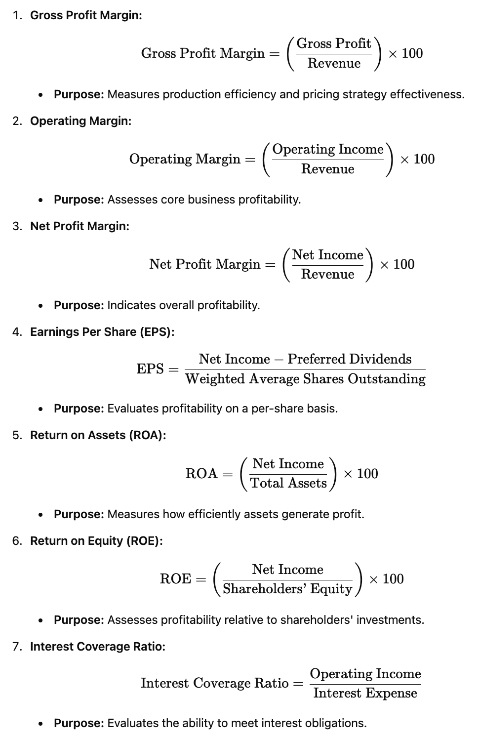 How is the Income Statement Used in Ratio Analysis?