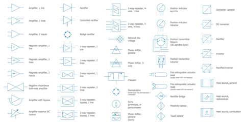 100+ Electrical And Electronic Components Symbols | HeLovesMath Electrical or electronic circuits symbols are virtually represented by circuit diagrams. There are standard symbols to represent components in circuits.