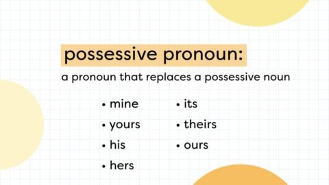 What is a pronoun