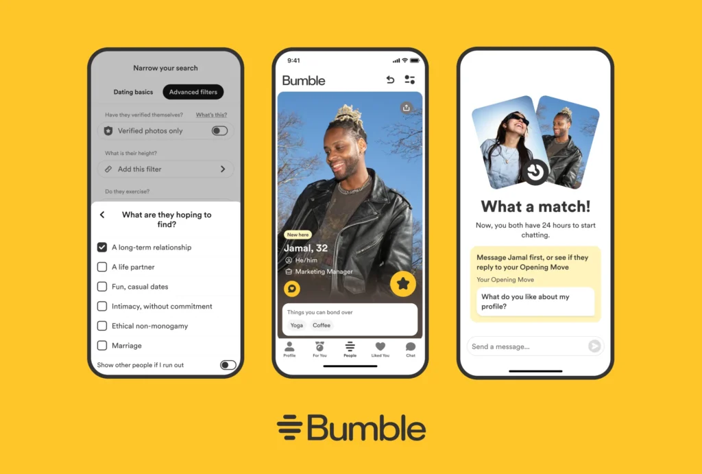 Bumble: The Ultimate Guide to Modern Dating, Friendship, and Networking for Americans | HeLovesMath Bumble