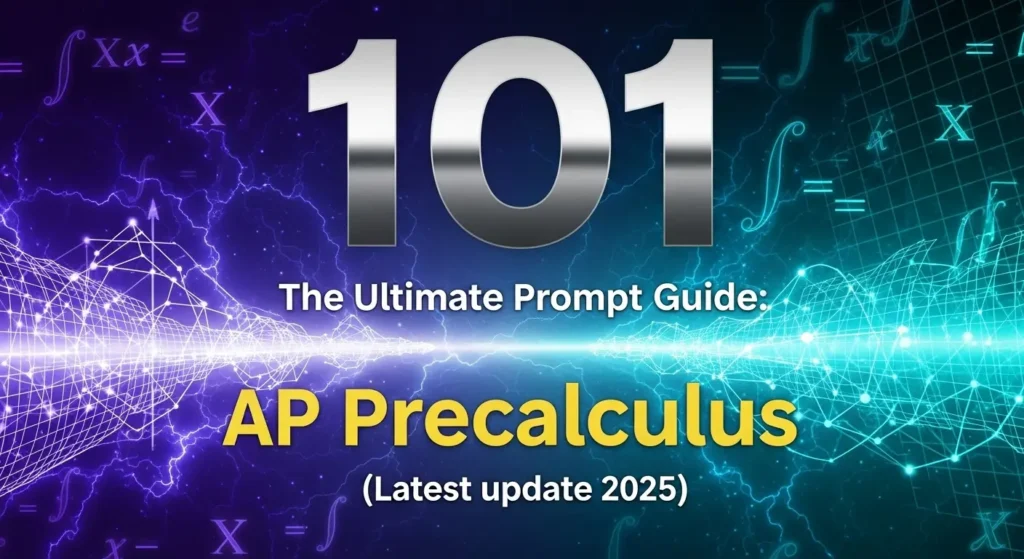 The Ultimate 101 Prompt Guide: AP Precalculus (Latest update 2025)