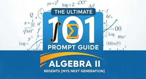 The Ultimate 101 Prompt Guide Algebra II Regents (NYS Next Generation) | HeLovesMath The Ultimate 101 Prompt Guide Algebra II Regents (NYS Next Generation)