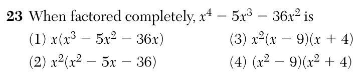 Original August 2026 Algebra I Regents question 23, exam page 8