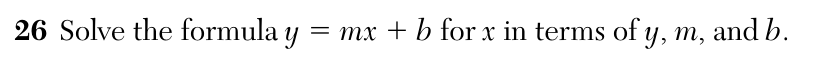 Original August 2026 Algebra I Regents question 26, exam page 10