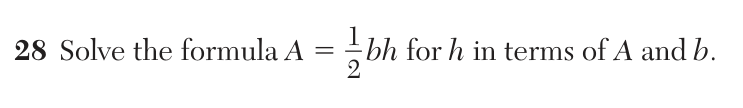 Original June 2026 Algebra I Regents question 28, exam page 11