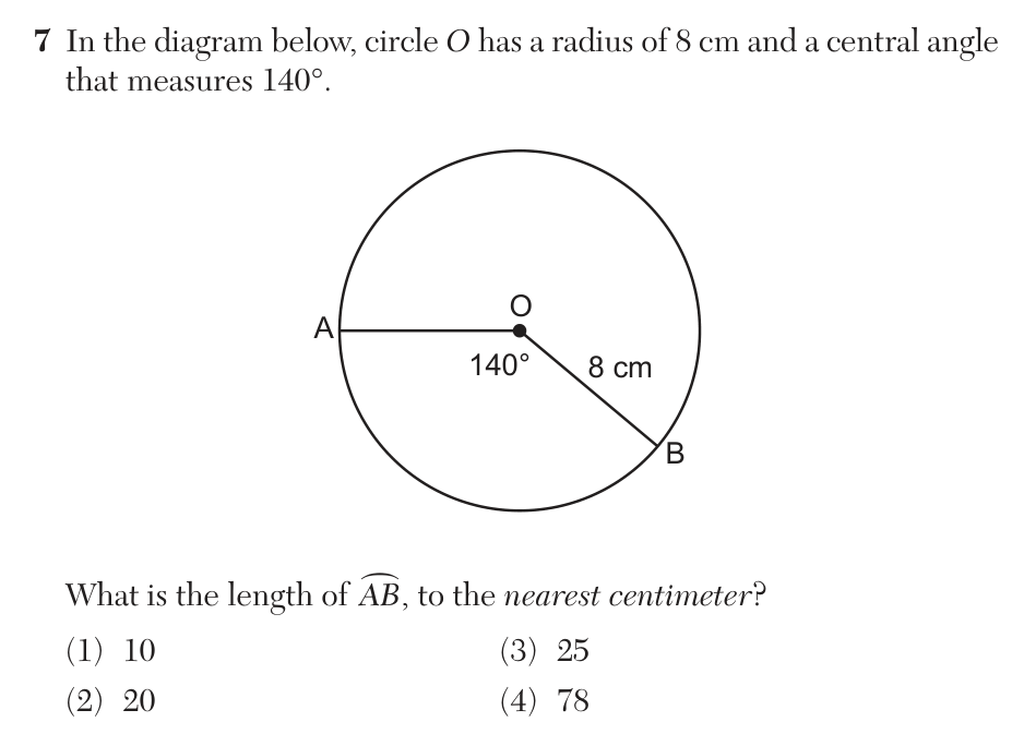 Original January 2026 Geometry Regents question 7, exam page 5